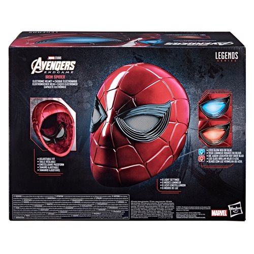hasbro marvel legends electronic iron man replica helmet Hasbro: Marvel Legends- Iron Spider Electronic Helmet