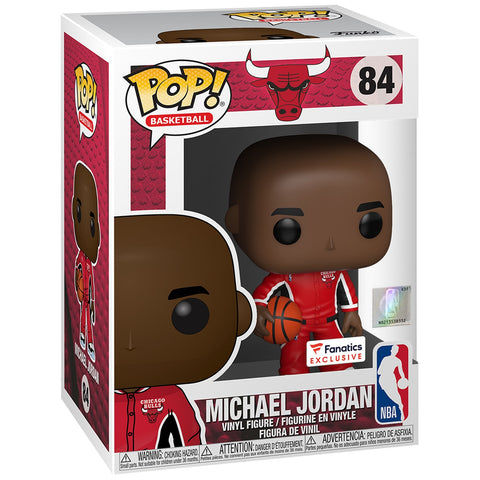Pop Basketball: NBA- Michael Jordan Red Warm-Ups (Fanatics Exclusive)