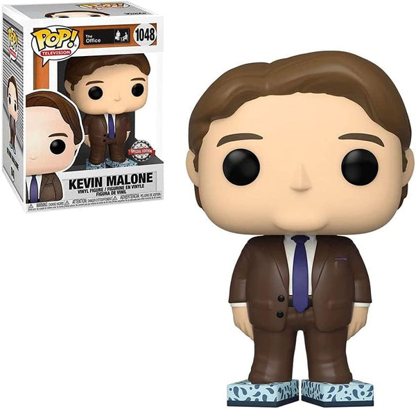 Funko Pop Television: The Office- Kevin Malone w/ Wig/Tissue Boxes (Special Edition Sticker)