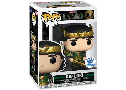 Pop Marvel Studios MCU: Loki- Kid Loki (Metallic Funko Exclusive)