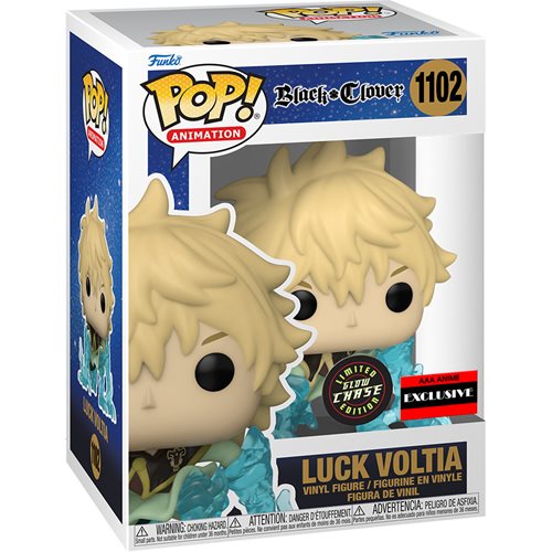 Pop Animation: Black Clover- Luck Voltia (CHASE GITD AAA Anime Exclusive)