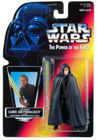 Kenner Star Wars: Power of the Force- Luke Skywalker w/ Lightsaber & Cloak