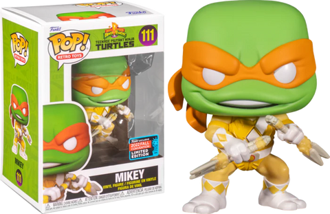 Pop Retro Toys: Power Rangers/TMNT- Mikey (2022 Fall Convention)