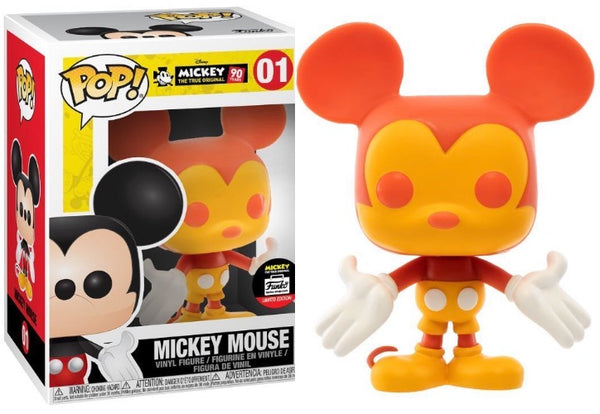 Pop Disney: Mickey True Original- Mickey Mouse Orange & Yellow (Funko Exclusive)