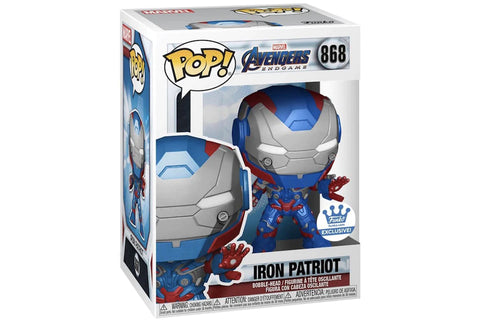 Pop Marvel Studios MCU: Avengers Endgame- Iron Patriot (Metallic Funko Exclusive)