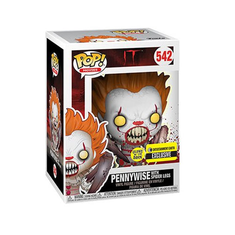 Pop Movies: It- Pennywise w/ Spider Legs (GITD Entertainment Earth Exclusive)