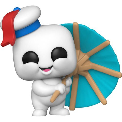 Pop Movies: Ghostbusters Afterlife- Mini Puft w/ Cocktail Umbrella