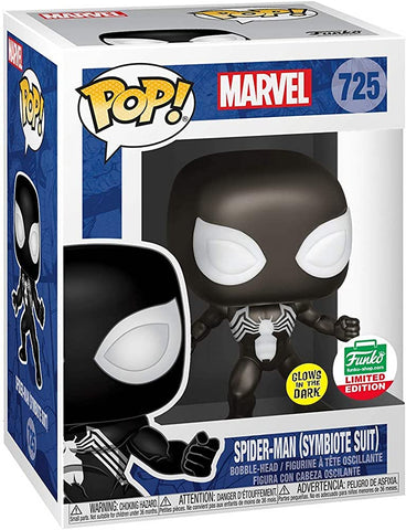 Pop Marvel: Spider-Man Symbiote Suit (GITD Funko Shop Exclusive)