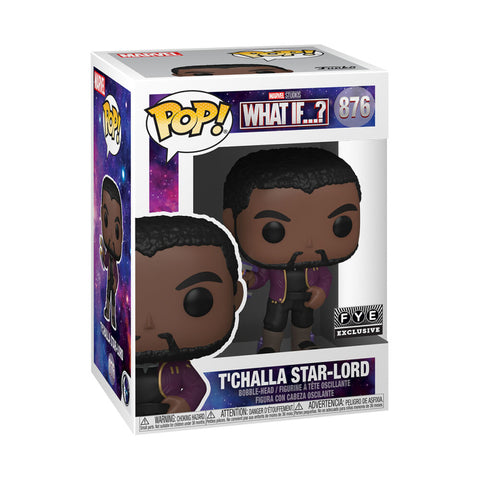 Pop Marvel Studios MCU: What If- T'Challa Star-Lord (FYE Exclusive)