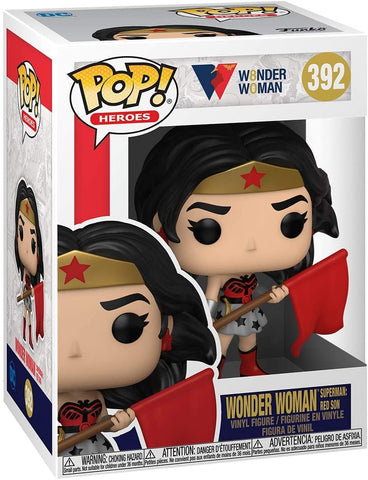 Pop DC Heroes: Wonder Woman 80th Anniversary- Wonder Woman Superman Red Son